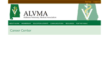 Tablet Screenshot of careers.alvma.com